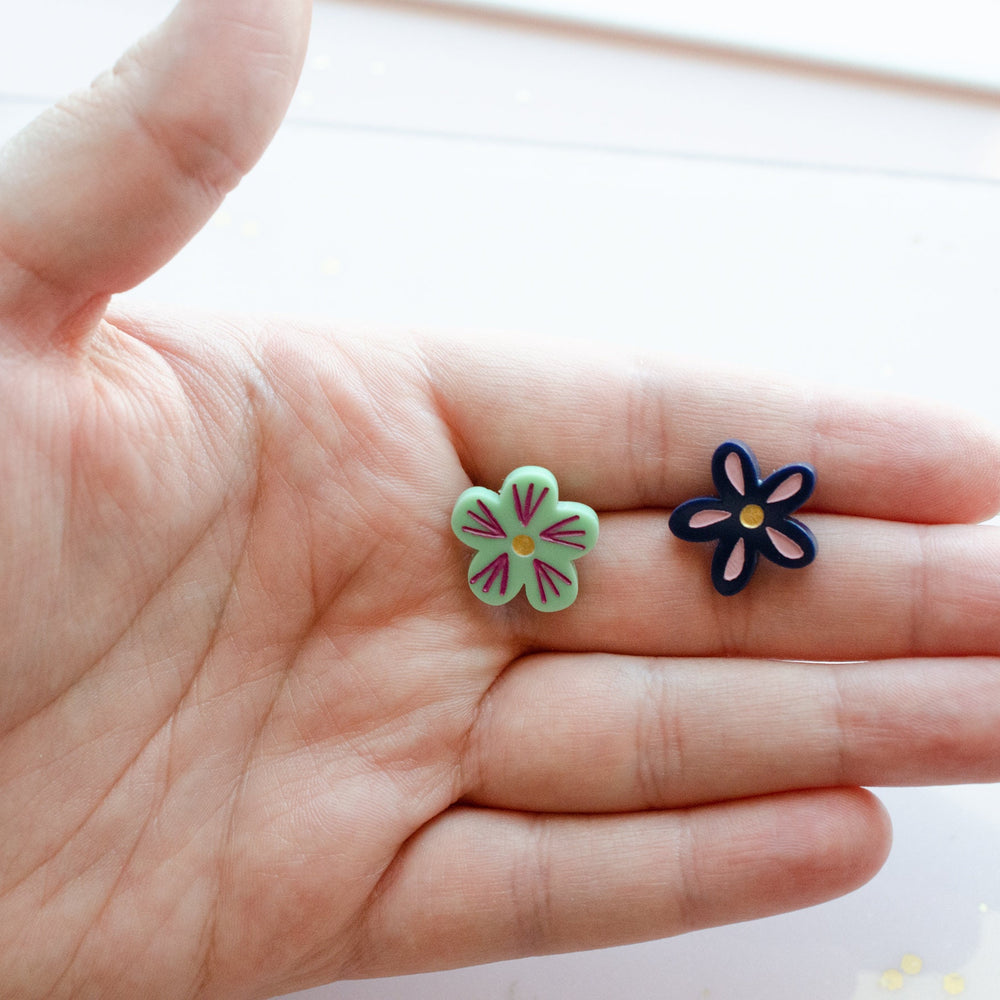 Flower Stud Earrings