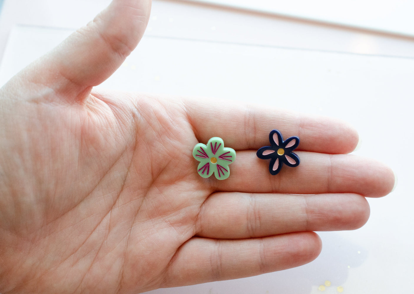 Flower Stud Earrings