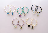 Celestial Hoop Earrings