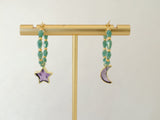 Celestial Hoop Earrings
