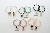 Celestial Hoop Earrings