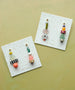 Mix Match Dangle Statement Earrings, colorful beaded earrings, colorful jewelry, gift for her, beaded earrings,mis match earrings