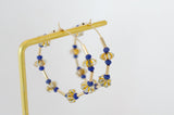 Ophelia Beaded Hoops