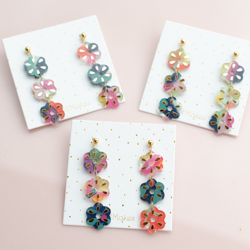 Delilah Flower Earrings