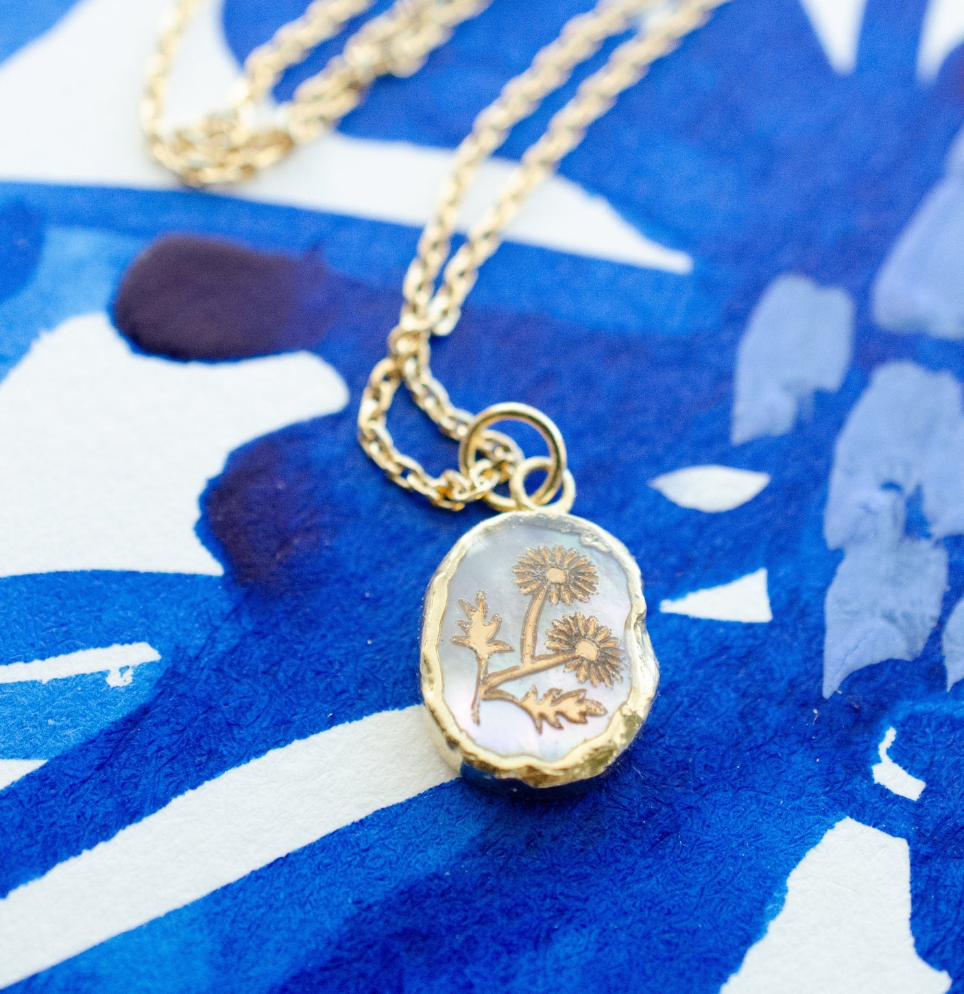 Pearl Flower Necklace