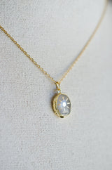 Moonstone Sun Necklace