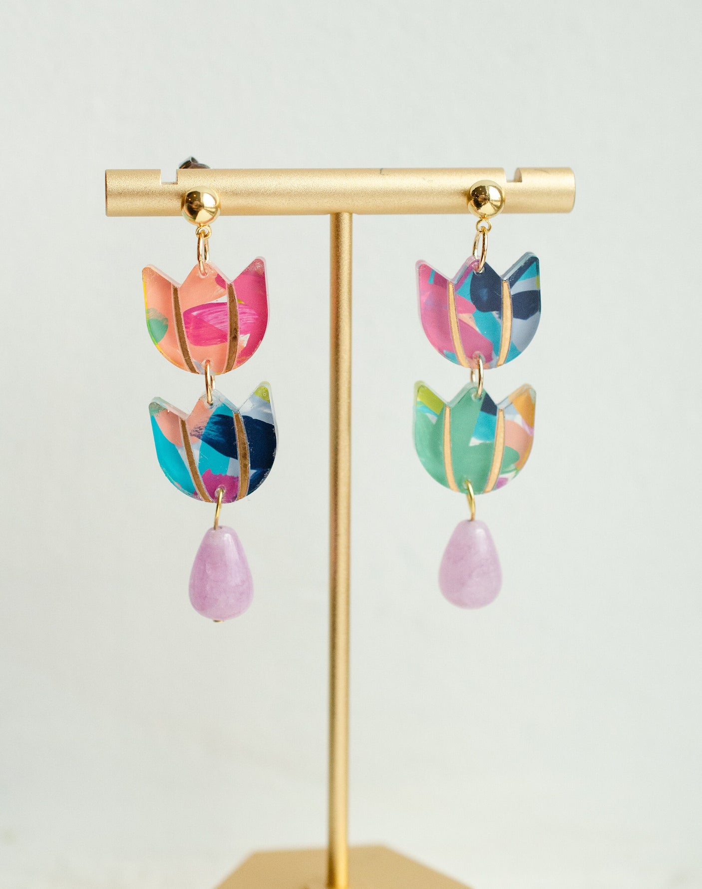 Tulip Drop Earrings