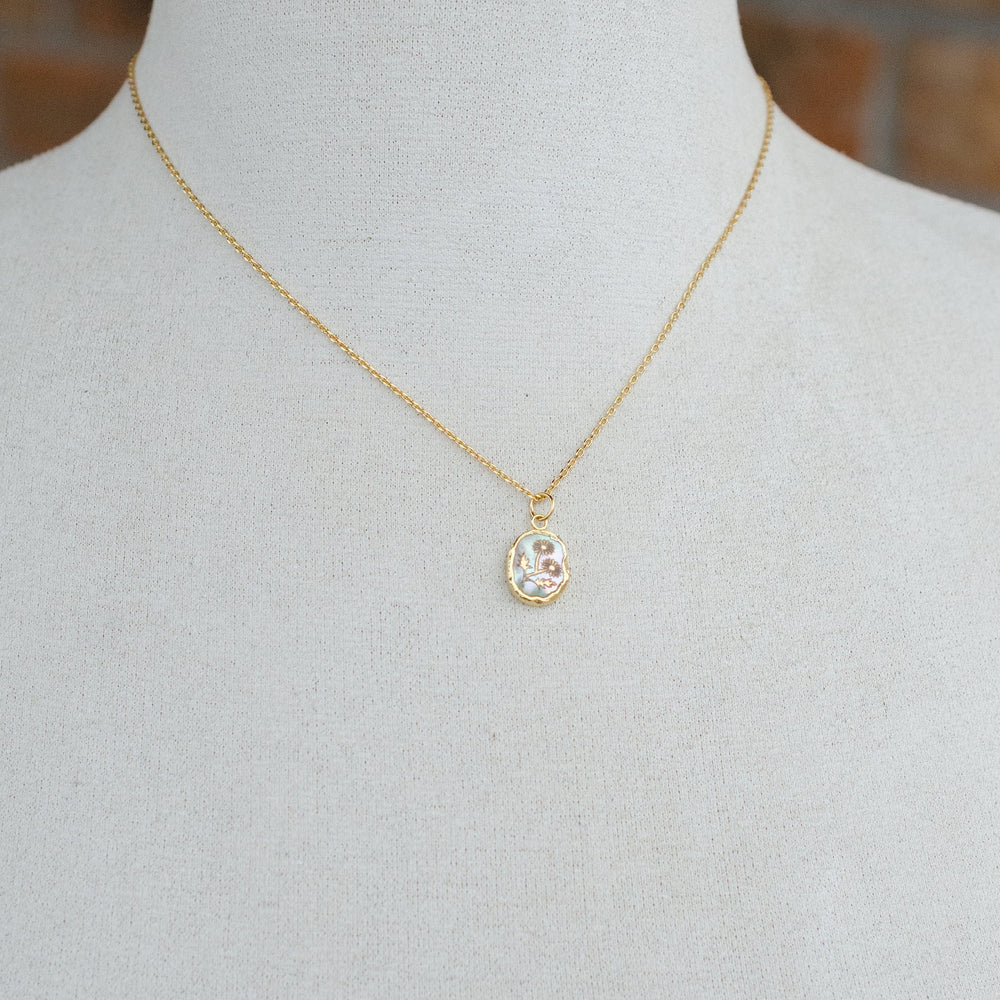 Pearl Flower Necklace