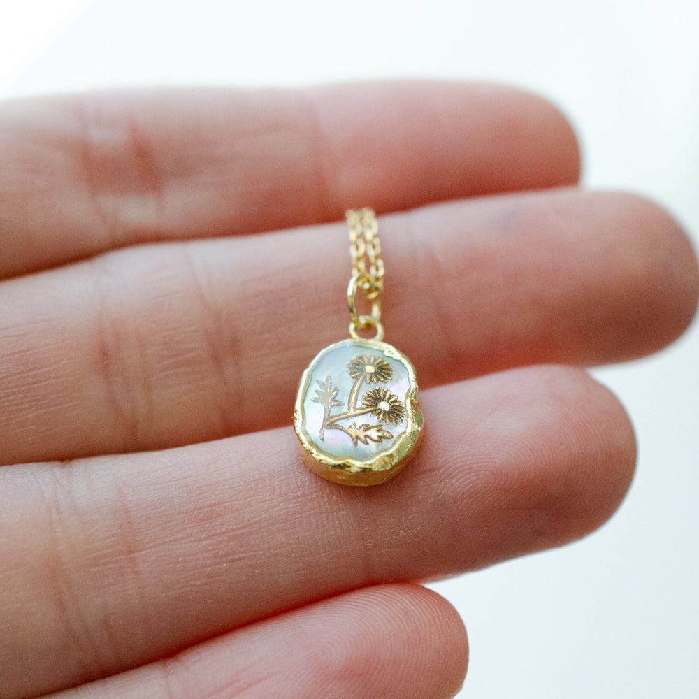 Pearl Flower Necklace