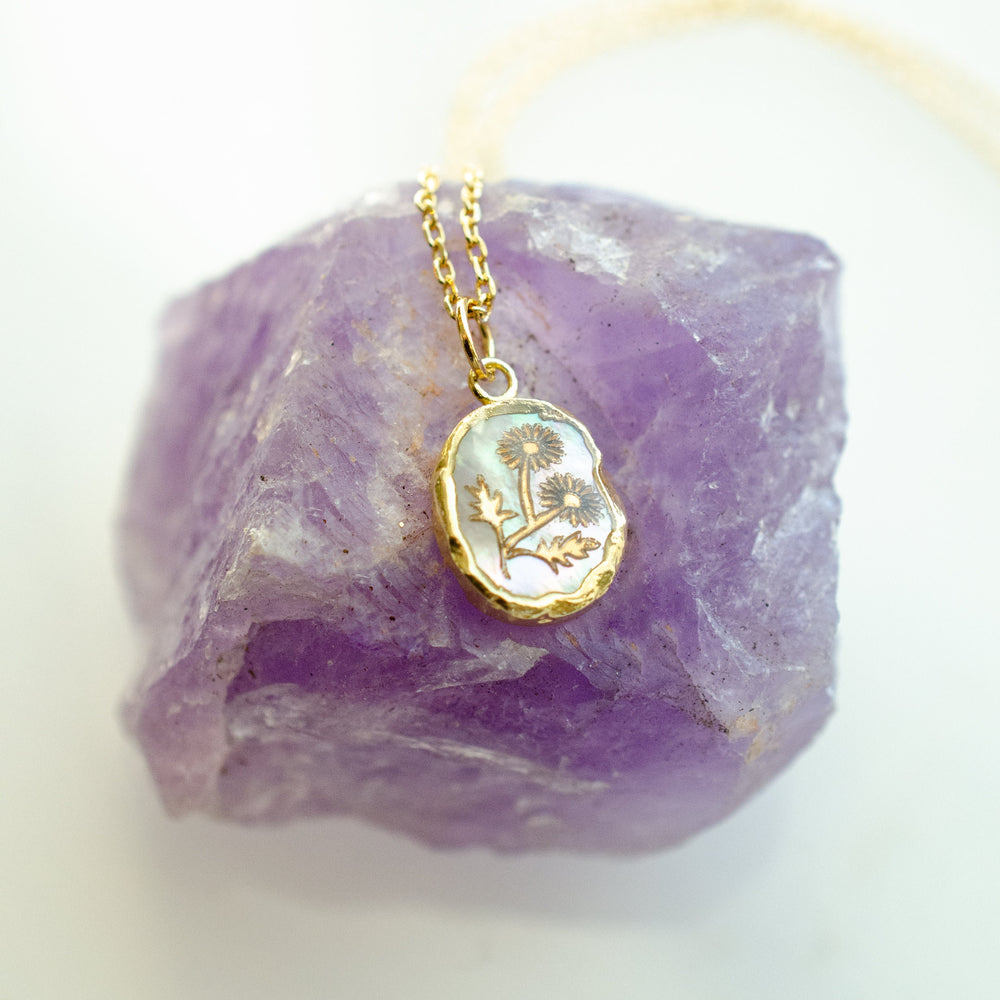 Pearl Flower Necklace