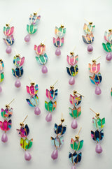 Tulip Drop Earrings