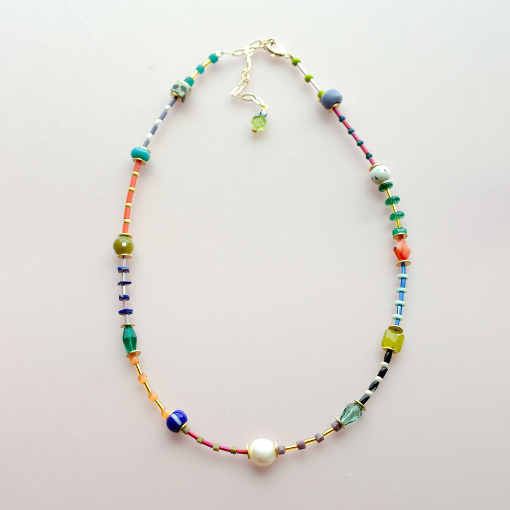 Prism Beaded Necklace