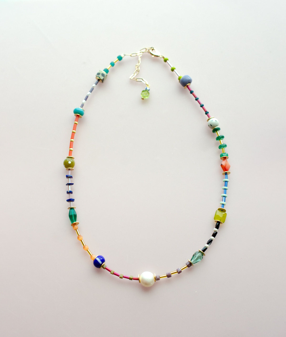 Prism Beaded Necklace
