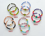 Veda Beaded Hoops