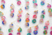 Rhinestone dangle earrings, handpainted earrings, colorful dangle earrings, acrylic dangle earrings, handmade earrings, statement earrings