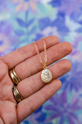 Pearl Butterfly Necklace