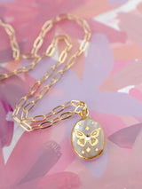 Pearl Butterfly Necklace