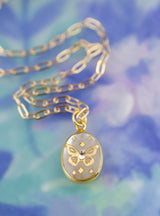 Pearl Butterfly Necklace