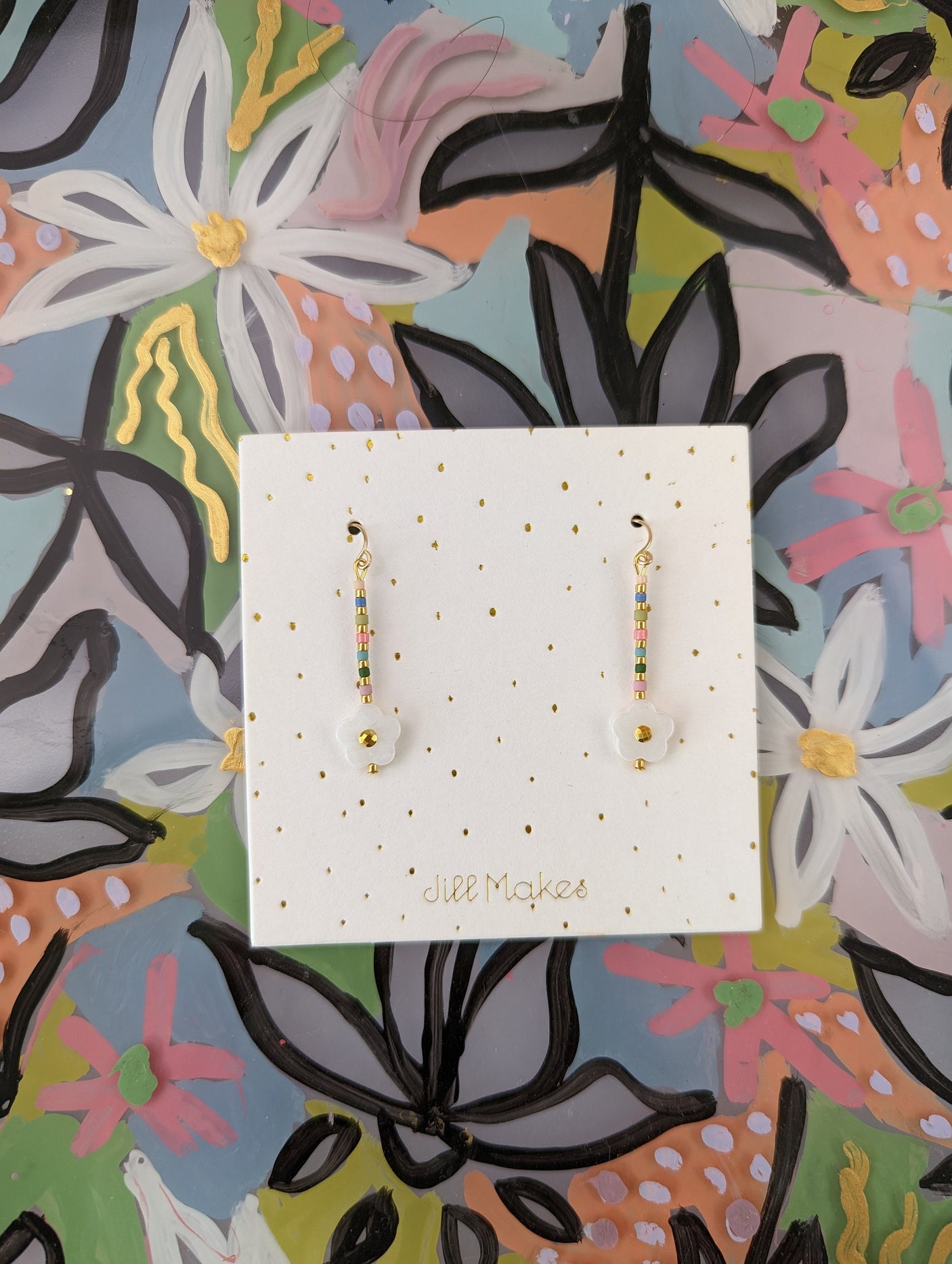 Elouise Flower Earrings