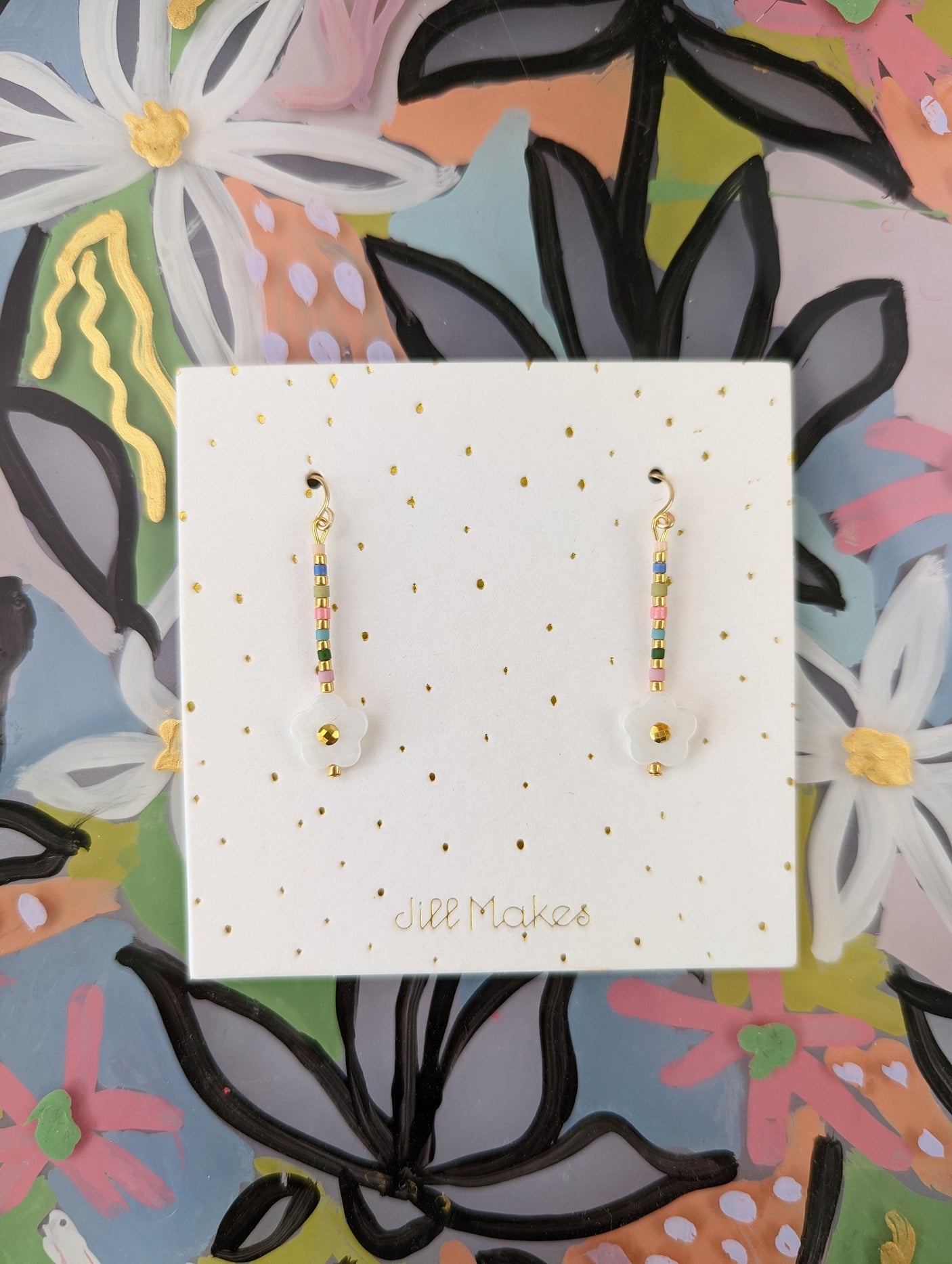 Elouise Flower Earrings