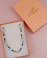 Daisy Beaded Necklace