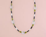 Daisy Beaded Necklace