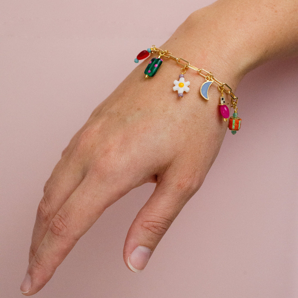 Ladybird Charm Braclet
