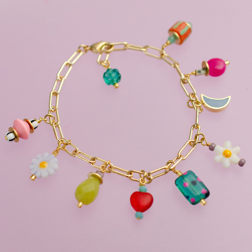 Ladybird Charm Braclet