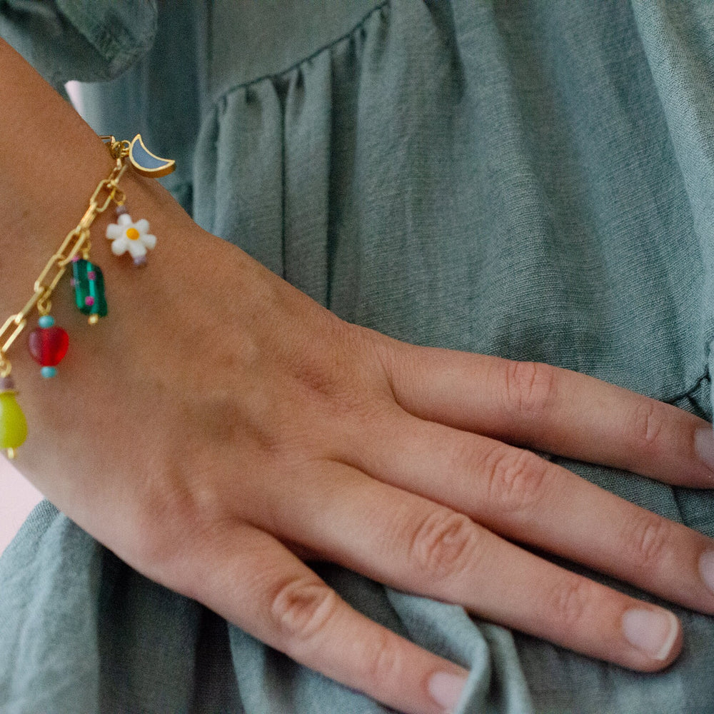 Ladybird Charm Braclet