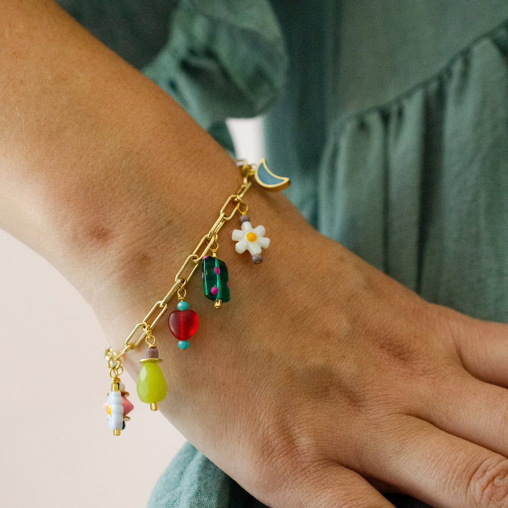 Ladybird Charm Braclet