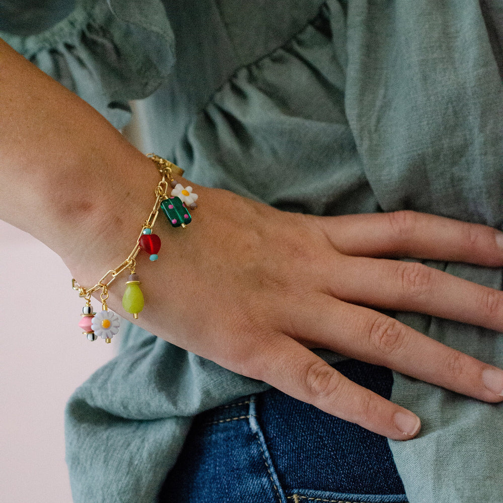 Ladybird Charm Braclet