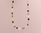 Black and white Beaded Necklace