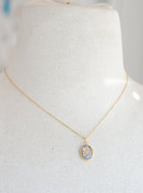 Forget Me Not Gemstone Necklace