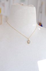 Forget Me Not Gemstone Necklace