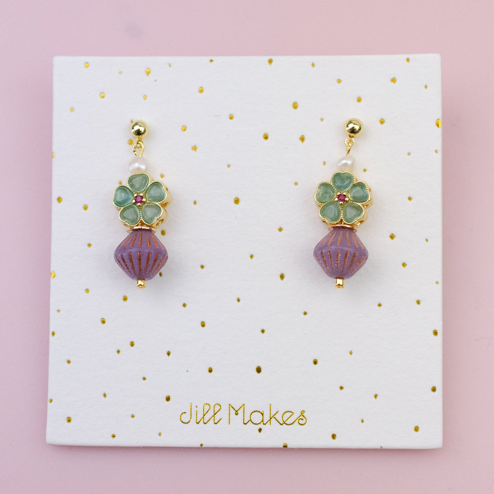 Haley Flower Earrings