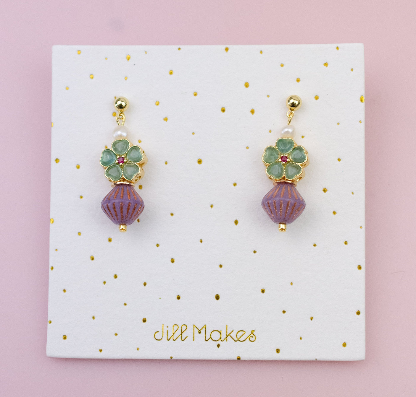 Haley Flower Earrings