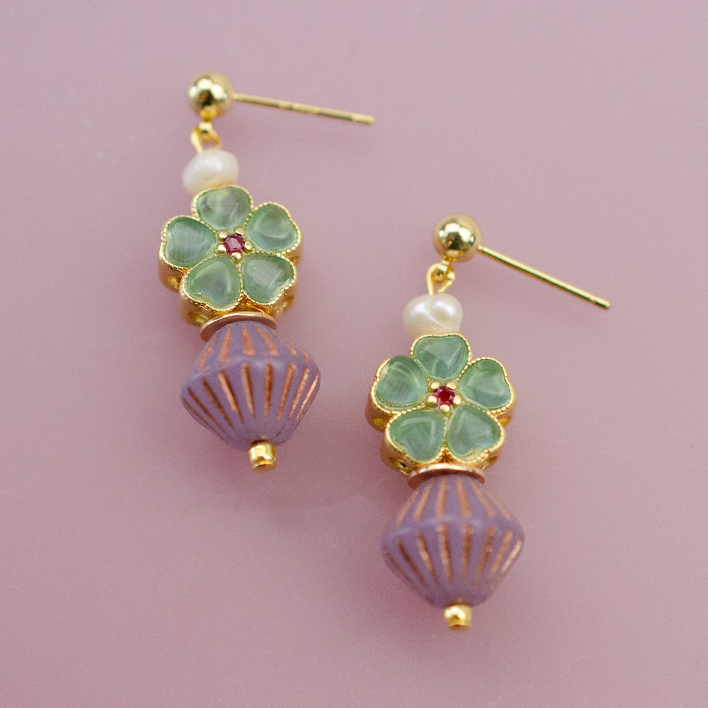 Haley Flower Earrings