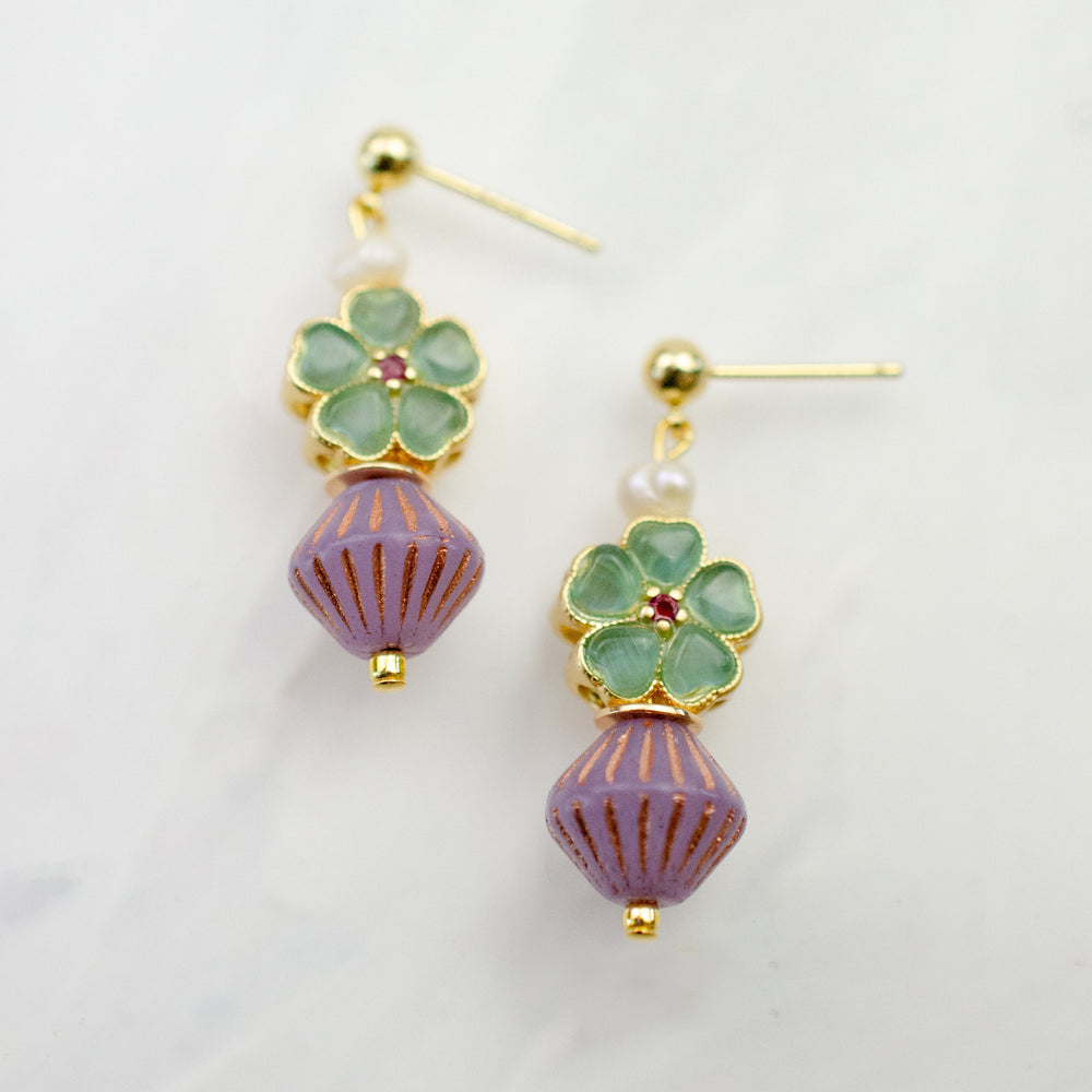 Haley Flower Earrings