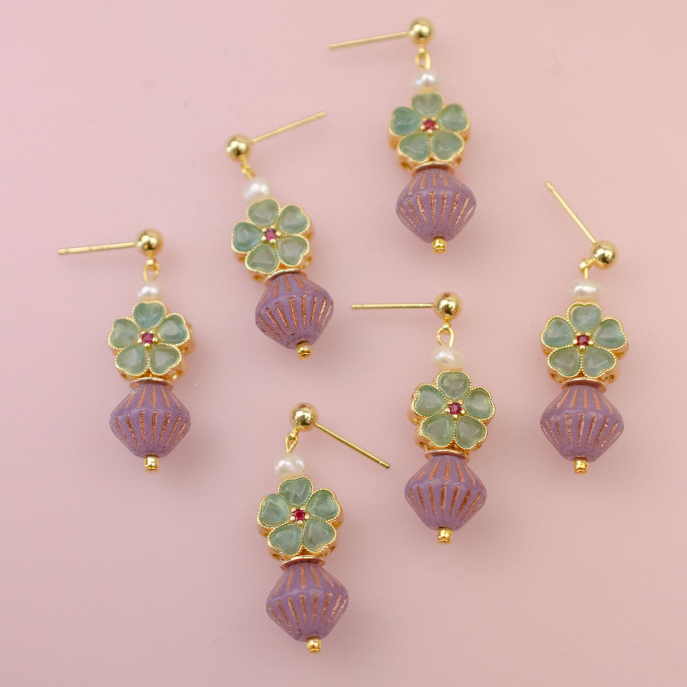 Haley Flower Earrings
