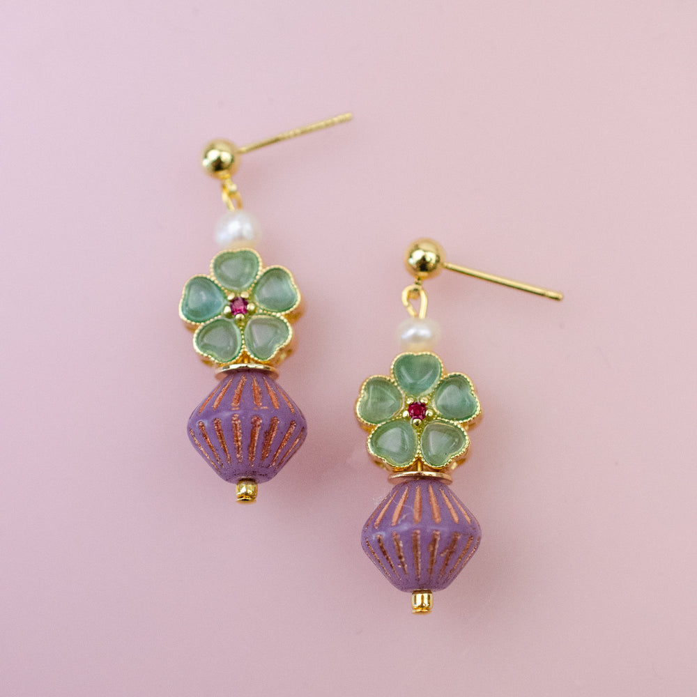 Haley Flower Earrings